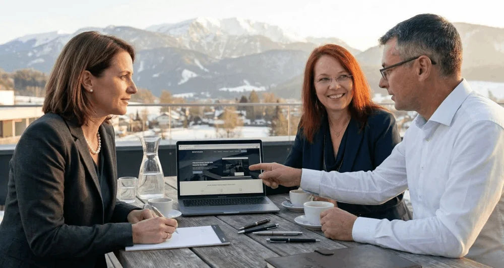 Riemvision Kundengespräch mit Rene und Gabriele Riemer